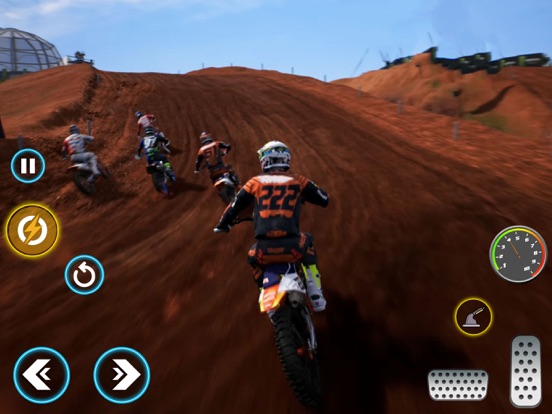 越野摩托车 - 自行车赛车游戏