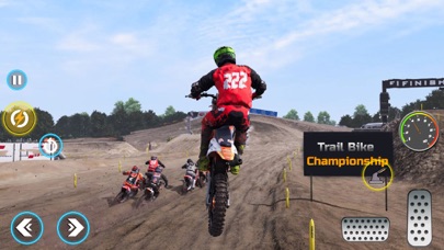 越野摩托车 - 自行车赛车游戏