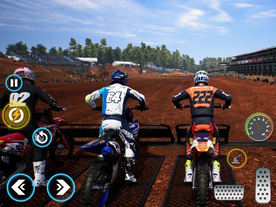 越野摩托车 - 自行车赛车游戏