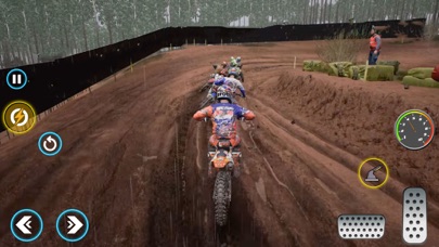 越野摩托车 - 自行车赛车游戏
