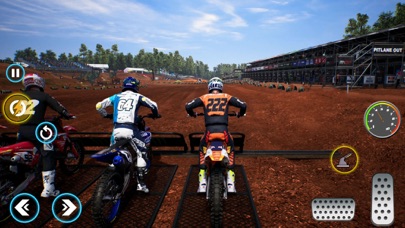 越野摩托车 - 自行车赛车游戏