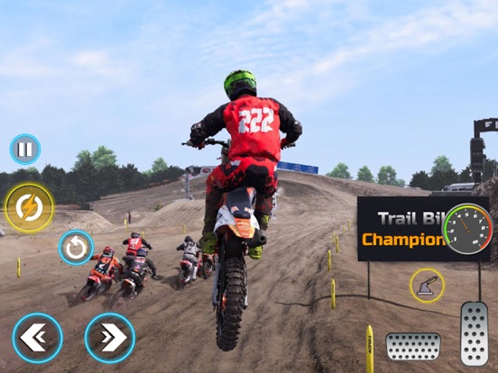 越野摩托车 - 自行车赛车游戏