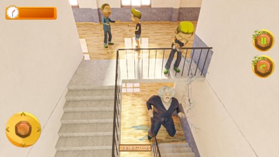 我可怕的奶奶疯狂的令人毛骨悚然的老师恐怖恶作剧游戏：女学生