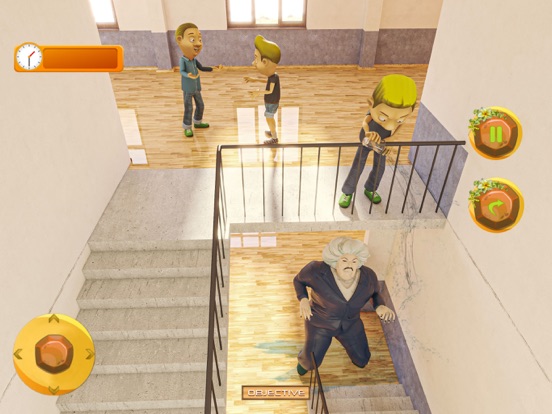 我可怕的奶奶疯狂的令人毛骨悚然的老师恐怖恶作剧游戏：女学生