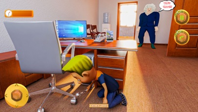 我可怕的奶奶疯狂的令人毛骨悚然的老师恐怖恶作剧游戏：女学生