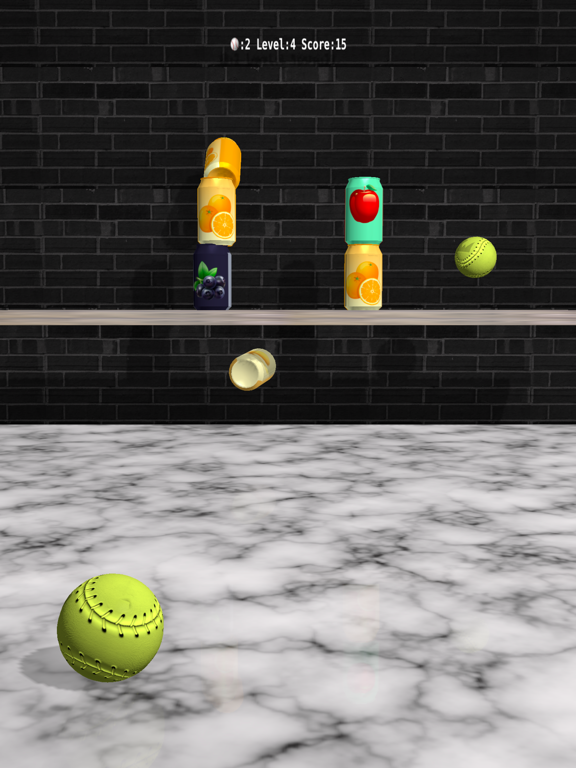 Toss3D: 砸易拉罐3D