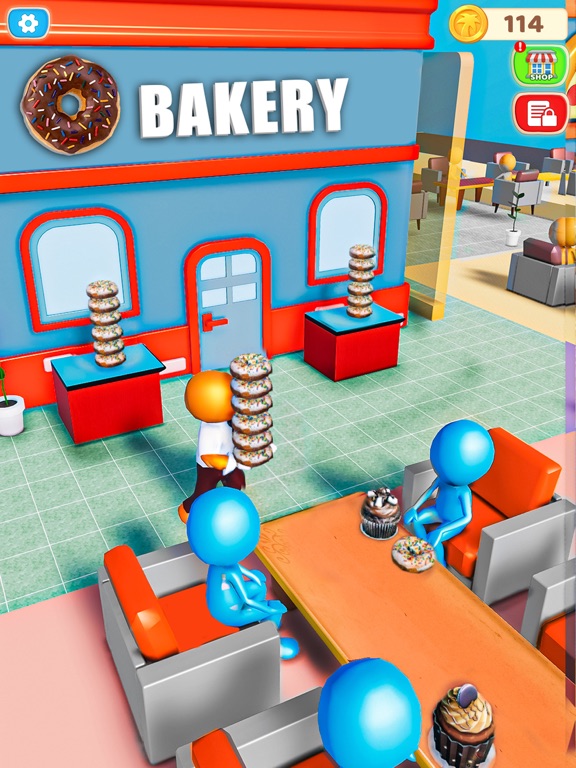 经营类游戏 - 烘焙咖啡馆 做饭游戏