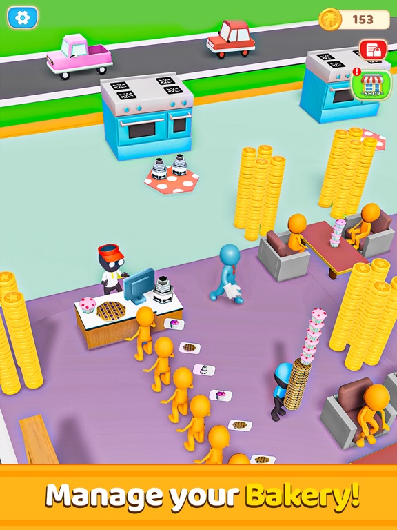 经营类游戏 - 烘焙咖啡馆 做饭游戏