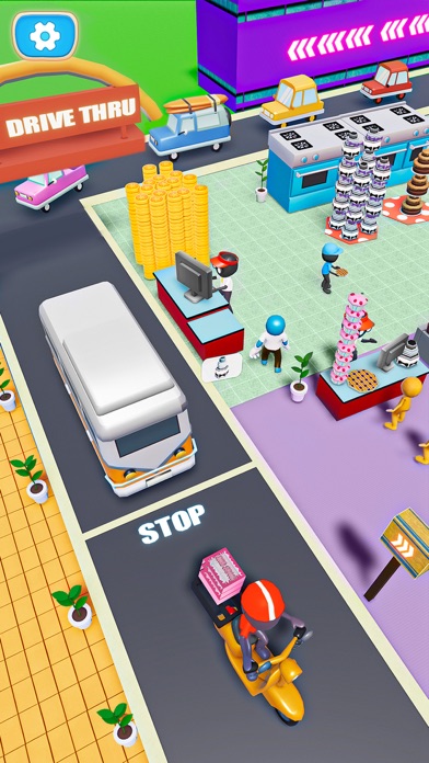 经营类游戏 - 烘焙咖啡馆 做饭游戏