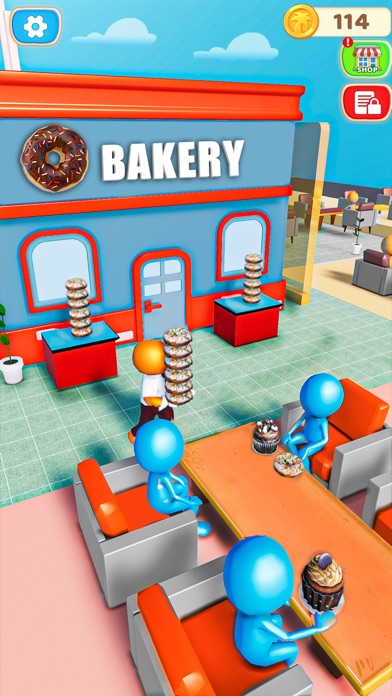经营类游戏 - 烘焙咖啡馆 做饭游戏