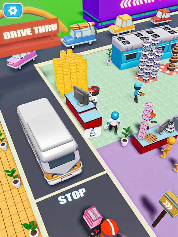 经营类游戏 - 烘焙咖啡馆 做饭游戏