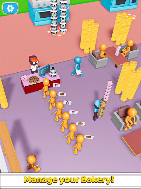 经营类游戏 - 烘焙咖啡馆 做饭游戏