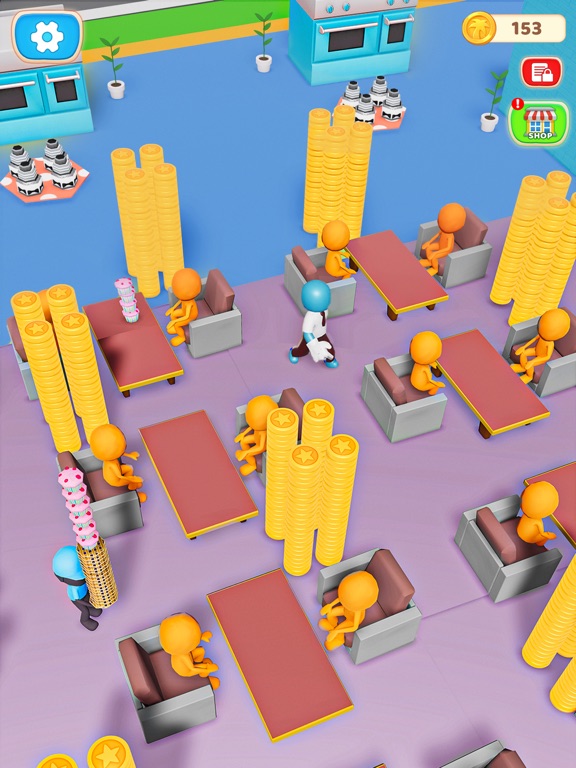 经营类游戏 - 烘焙咖啡馆 做饭游戏