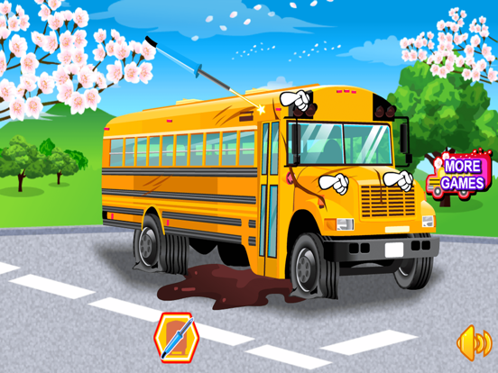 顶级洗车 - 清洁游戏