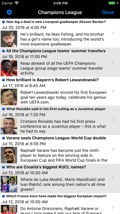 欧洲足球新闻头条与实时比分查询 2022