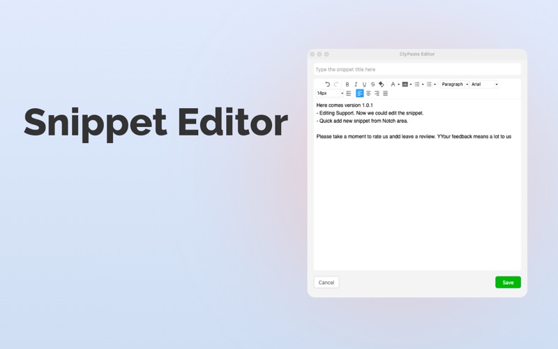 剪贴板历史_ClyPaste