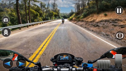 摩托车交通赛车游戏