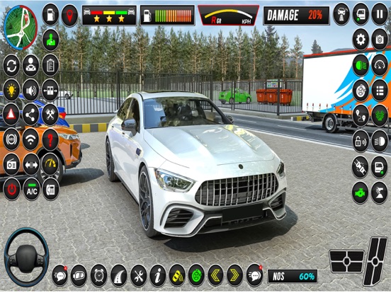 学校驾驶汽车模拟器: 开放世界城市汽车驾驶游戏