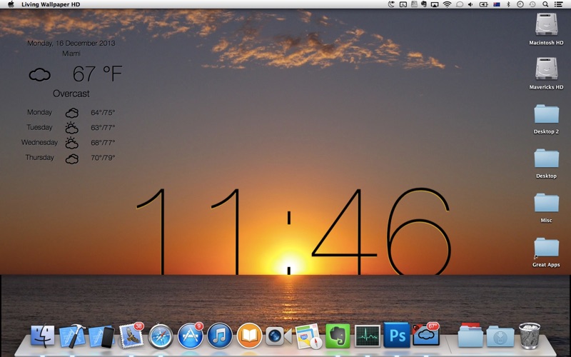 动态壁纸HD天气和屏幕保护程序