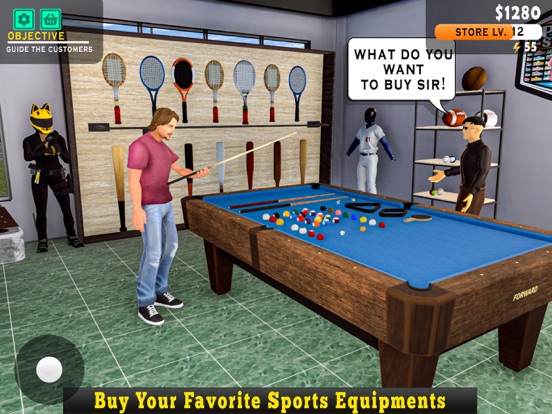 体育用品商店经理模拟器