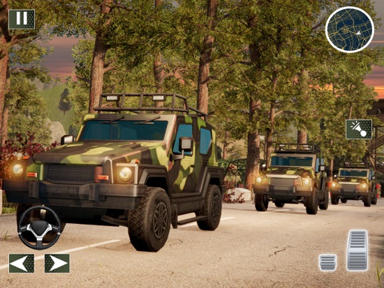 军事货物卡车运输