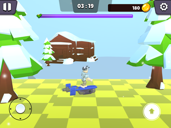 雪坡跑酷：滑雪板闯关