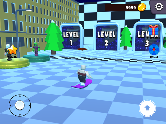 雪坡跑酷：滑雪板闯关