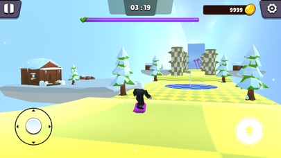 雪坡跑酷：滑雪板闯关