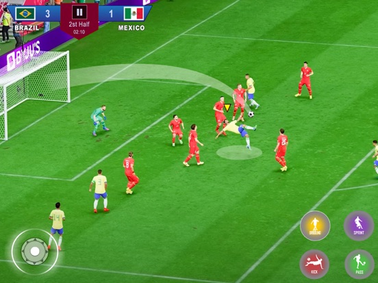 2024足球比赛：真实射门