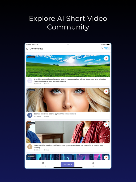 病毒视频创建器AI工作室