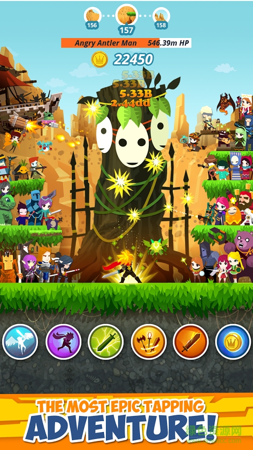 点杀泰坦2国际服(tap titans2)下载v7.1.1 安卓版