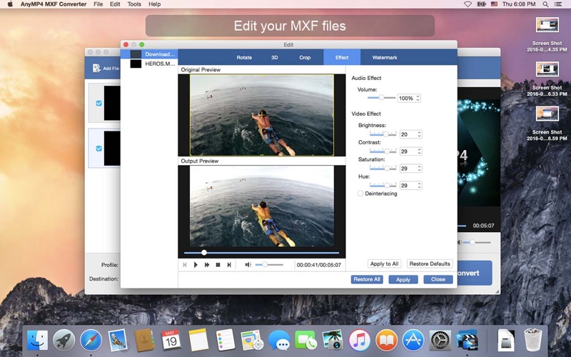 AnyMP4MXF转换器