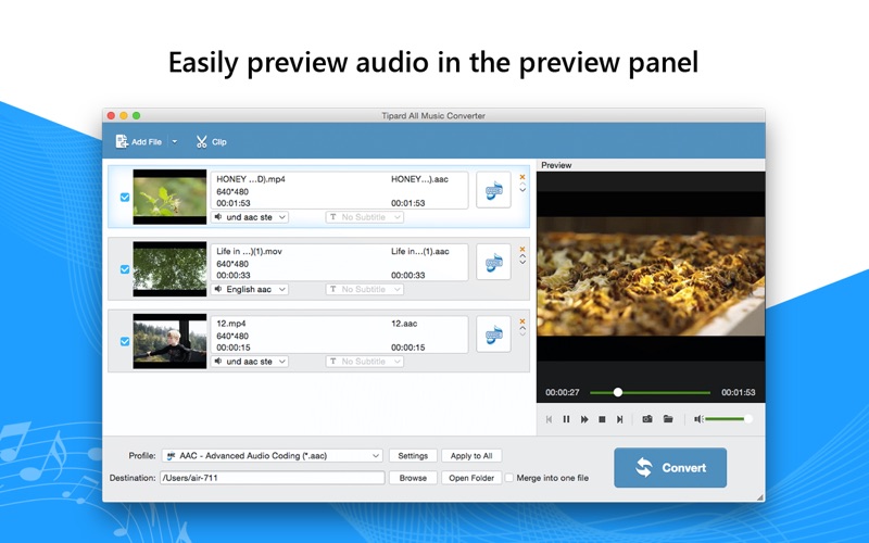 Tipard音乐转换器