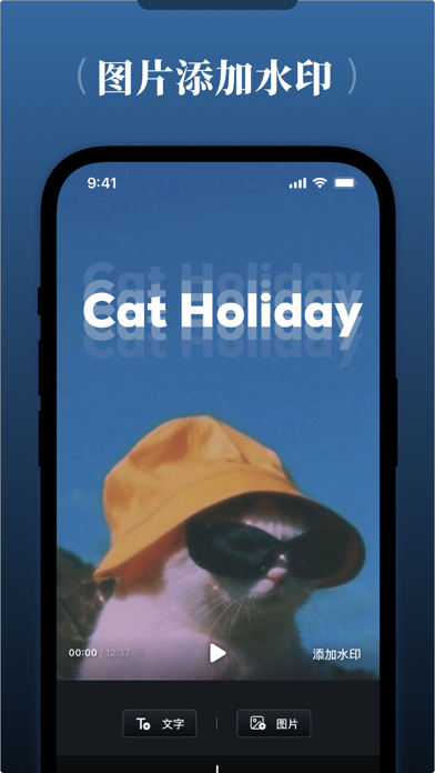 视频水印宝 – 视频加水印制作视频剪辑