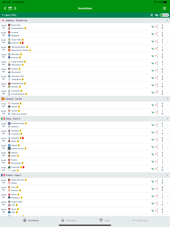 ScoreStats: 即时比分, 比分, 新闻