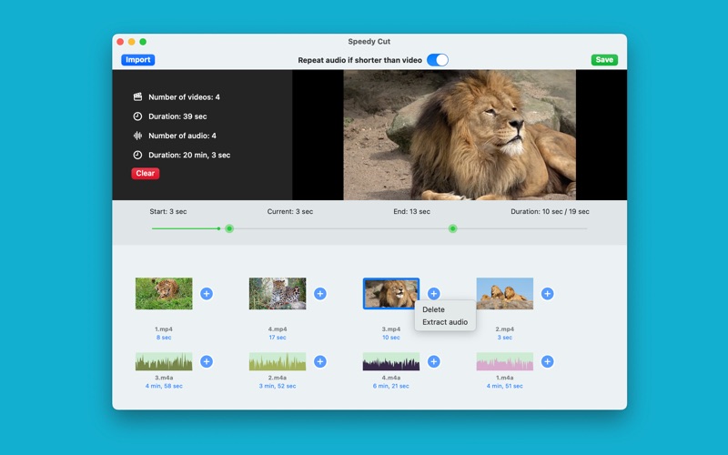 SpeedyCut剪辑_视频音频处理
