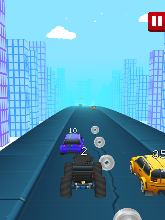 升级汽车 - 加速比赛