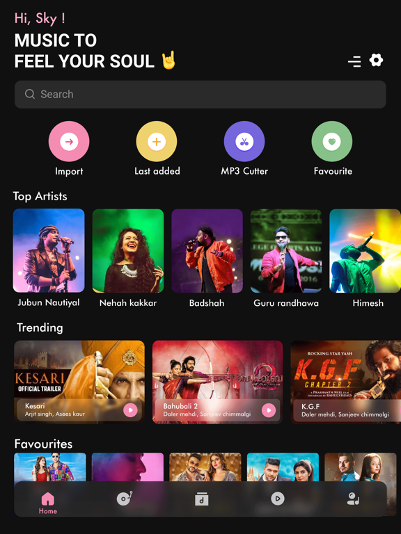音乐播放器 - 我的音乐