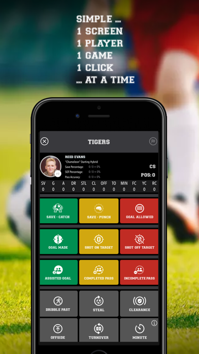 足球简易统计器