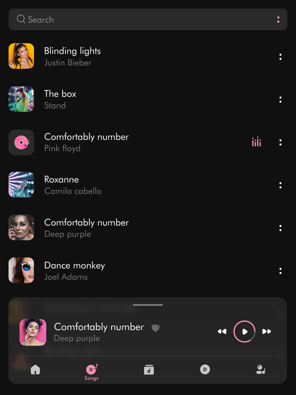 音乐播放器 - 我的音乐