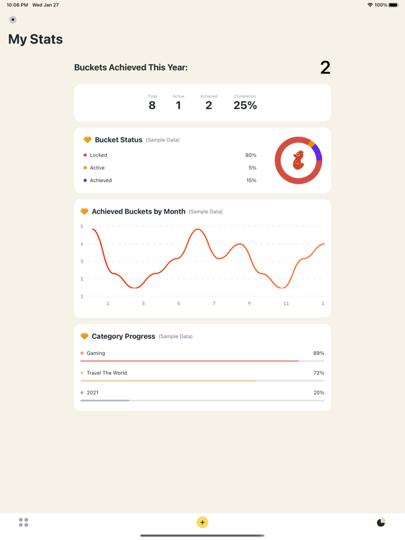 Bucket - 愿望清单