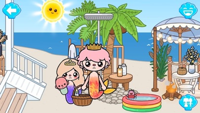 美人鱼游戏：宠物模拟器宝宝乐园女生解压公主沙龙米加小镇嘉年华