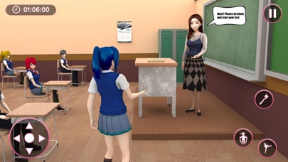 动漫女学生模拟器：高中生活模拟游戏 3D