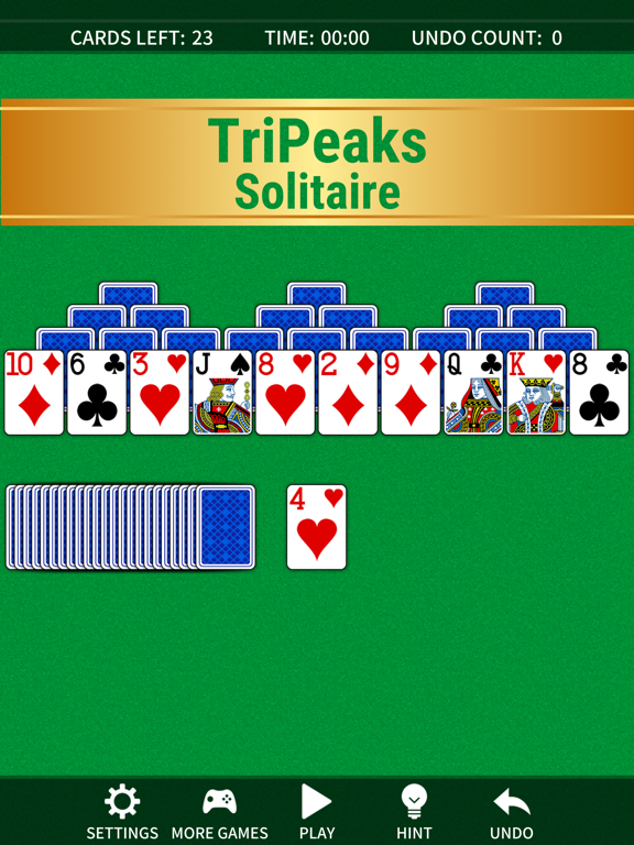 接龙纸牌游戏经典。