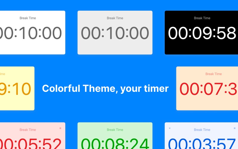 简单悬浮时钟秒表倒数计时器倒计时_ClyTimer
