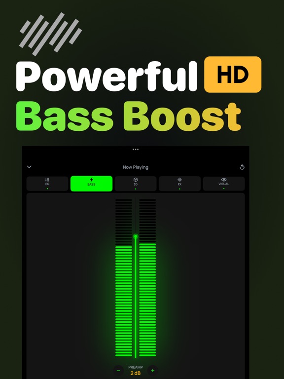 低音增强器 & 音效均衡器