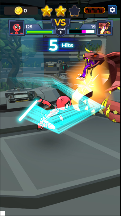 Supreme Saberman: Hero War 模拟器