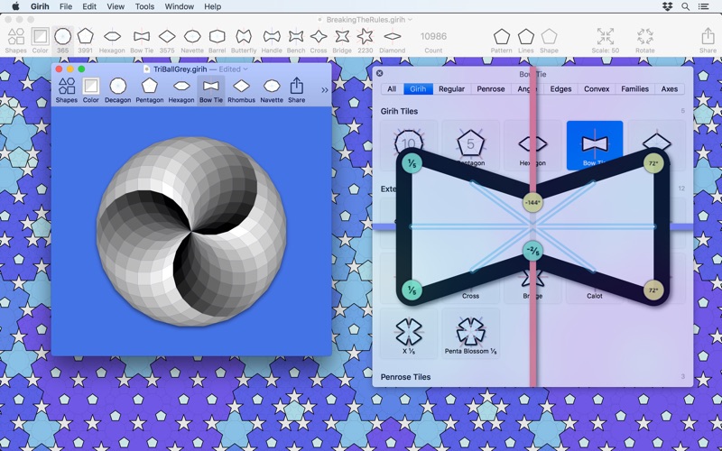 Girih多边形图案设计