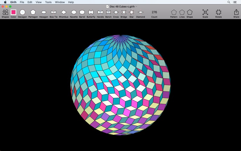Girih多边形图案设计