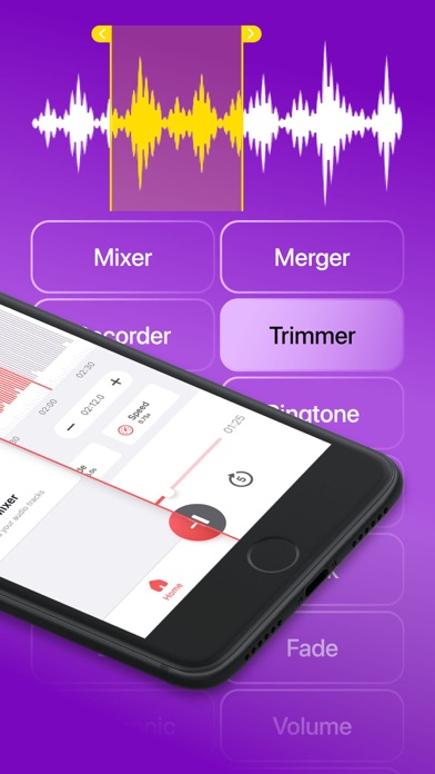 铃声 音乐 手机铃声制作 - 音频提取器 调音器